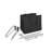 Rev-A-Shelf Sidelines CTOHSL-24-1 24" Wired Frame Fabric Laundry Hamper Basket-103081887