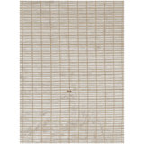 Geometric Area Rug in Light Brown
