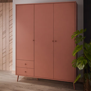 HARLLSON 3 Door Manufactured Wood Wardrobe