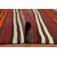 Tapis rayé en laine 5 x 9