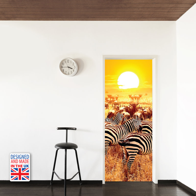 Savana Wildlife Wall Mural