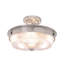 Plafonnier semi-encastré 3 lumières 13 po Cael-665109242