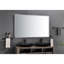 Miroir à DEL 60 po x 36 po pour meuble-lavabo, fixation murale, brouillard, fonction mémoire, grand, réglable, incassable, à intensité variable, monté sur meuble-lavabo, mémoire, grand réglable incassable et à intensité variable
