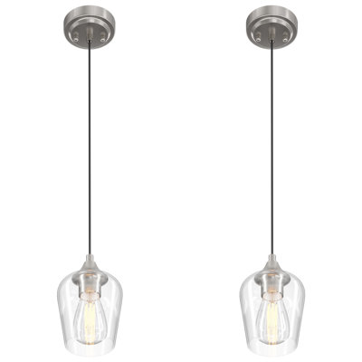 Pendant Light Fixture with Adjustable Height