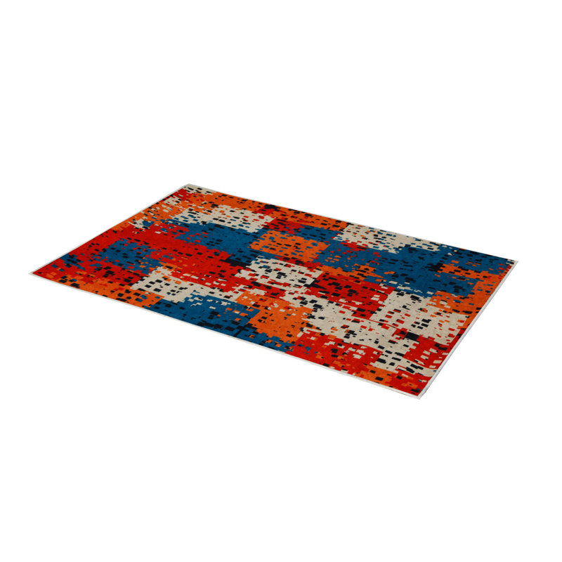 Premium Hall Carpet, 3D Digital Printed, 39.4 x 59.1 Inches | 100% Polyester, Antibacterial, Non-Slip Underside | Pile Height: 0.04 Inches, Machine Washable, Ideal for Living Room & Entryway Decor