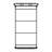 42" W Iron Twin Bed with Slat Kit and Spindle Headboard -68740460