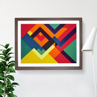 Abstract Bauhaus Vol.3 - Framed Print