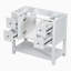 Base de meuble-lavabo simple 35,60 po seulement-99379668