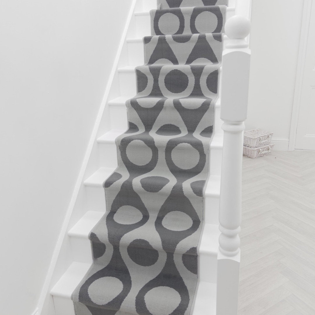 Pop Grey Stair Runner â Soft & Durable Carpet Runner for Stairs & Staircases, Multiple Lengths