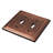 Architectural 2 - Gang Toggle Light Switch Standard Wall Plate-63601892-111753584