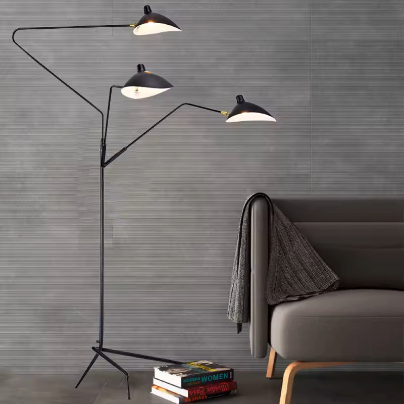 Abeja 3-Arm Tripod Floor Lamp