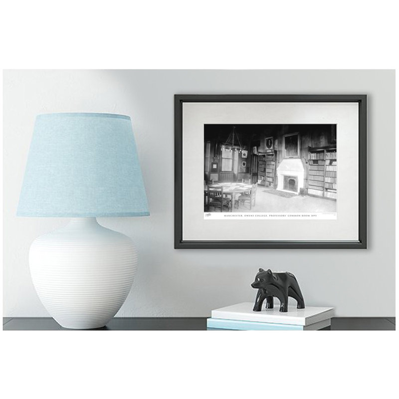 Manchester, Owens College, Professors' Common Room 1895 by Francis Frith - Single Picture Frame Print