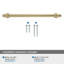 Poignée d'armoire champagne doré 7 à 9 pouces (192 mm) Winsome-81117083-108892000