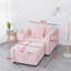 Simple modulaire rose de 44,9 po - Confortable et élégant pour toute maison. Structure en bois massif de haute éponge. Coussins amovibles. Rangement à levage hydraulique. Design moderne. 2 très élégants. Mousse. Rangement lavable.-118280862-118280864