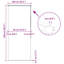 Beachcrest Home Shower Roller Blind With Cassette 150X240 Cm Fabric Width 146 Cm-159660908