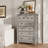 31.49 " W 6 - Drawer Dresser
