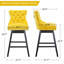  Tabouret de bar pivotant à 360 ° de hauteur 30,7 po Velvet-1188920932