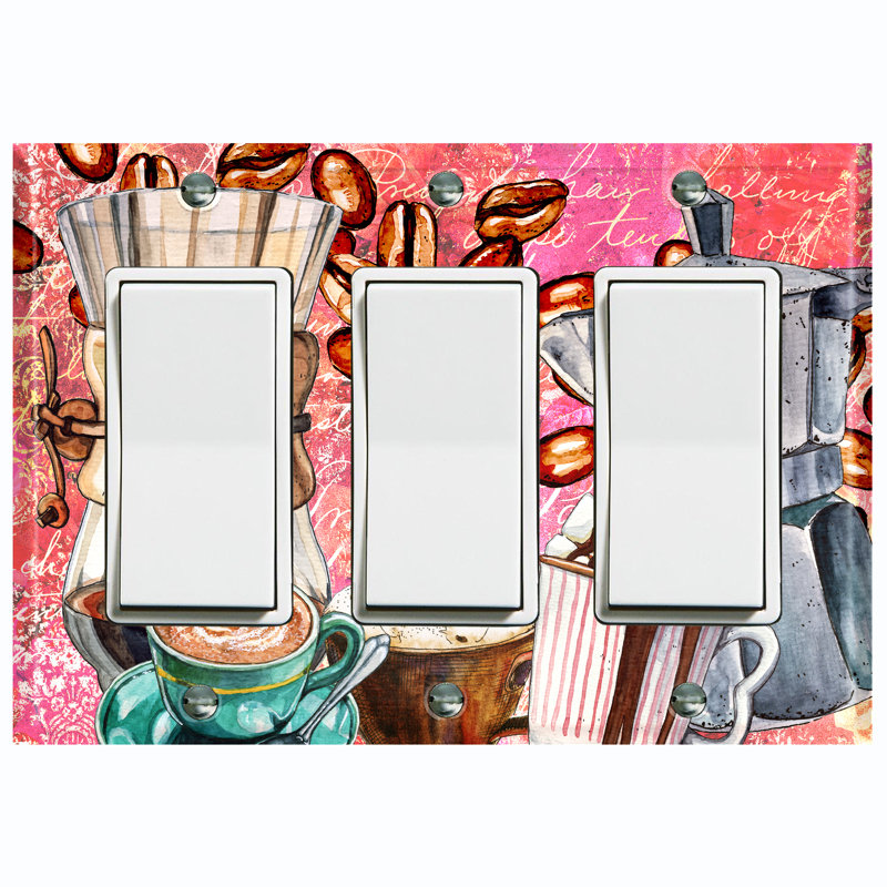 3 - Gang Rocker Standard Wall Plate