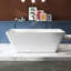 66" Freestanding Soaking Acrylic Bathtub