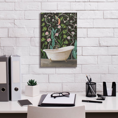 Winston Porter 'Botanical Bath 2' by Julia Purinton Canvas Wall Art