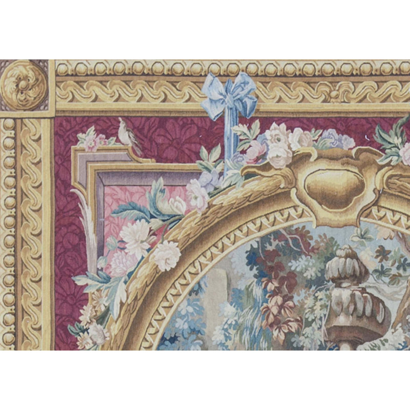 Hand-Knotted High-Quality Beige and Gold Area Rug