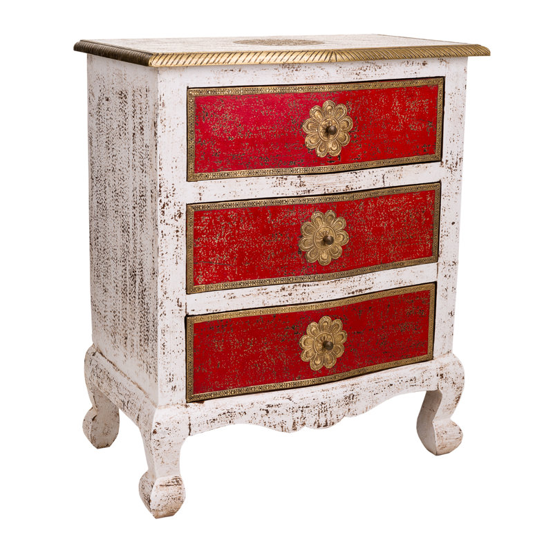50cm W Bedside Table
