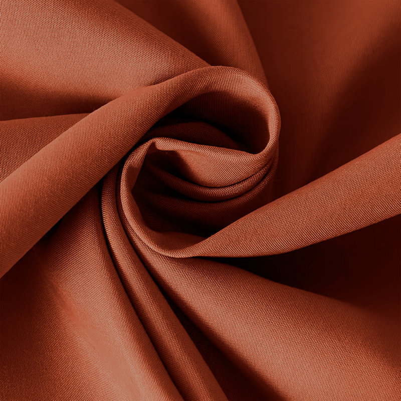 Aspire Homeware Hotel Quality 3 Piece Dyed Duvet Bedding Set with Pillowcases for Soft and Elegant Sleep, Rust