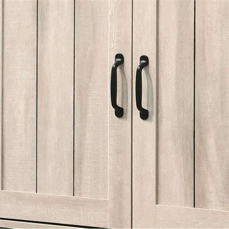 Armoire à chaussures 3 portes Cortona, Gris clair