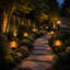 Luminaire de jardin 16,8 po