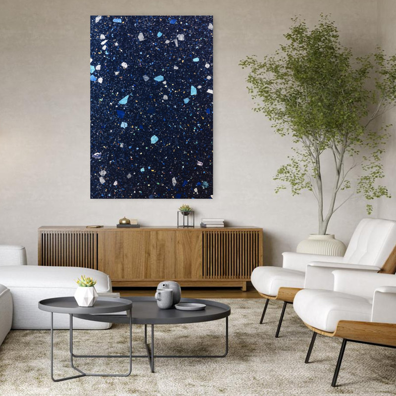 Art contemporain contemporain abstrait, H 48 po x l 32 po