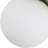 Abbey 9.8" W 1-Light Dimmable Glass Globe Flush Mount-153106228