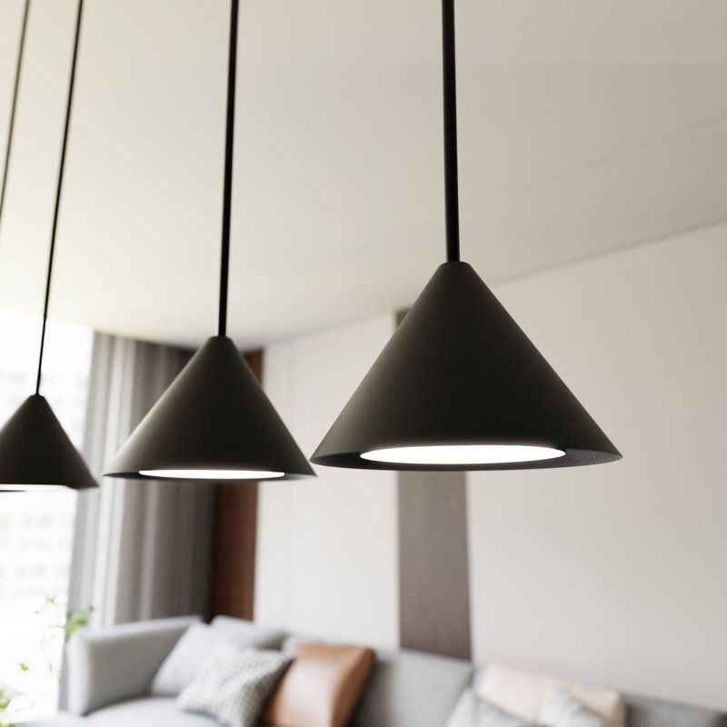 Aadon 3 - Light Pendant, Black