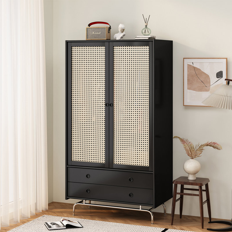 Armoire rétro Nordic, Noir