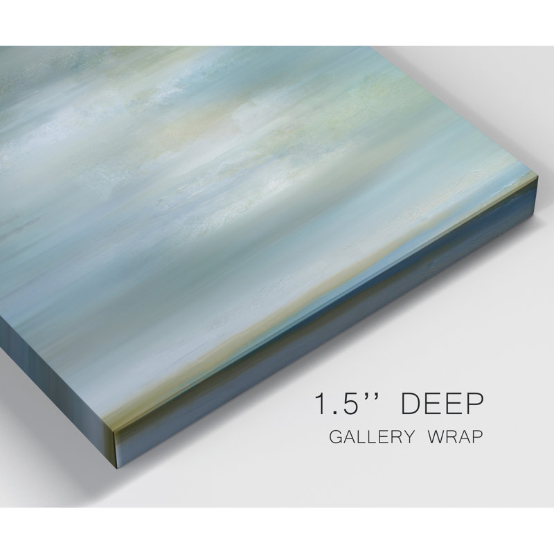Misty Clouds - Impression sur toile tendue, H 10 po x l 10 po x P 1,5 po