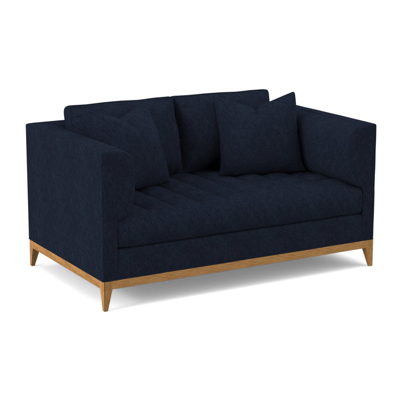 Paramount Sofa, Amber, Margaret Ebony Polyester Blend