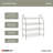 4-Tier 12-Pair Freestanding Shoe Rack