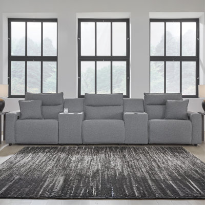 Canapé modulaire inclinable électrique 5 pièces Bodie