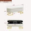 Large Oval Storage Ottoman Bench For Bedroom