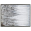 Peinture sur toile, cadre flottant