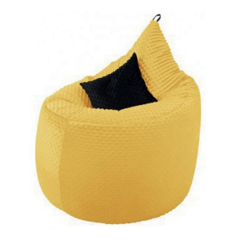 Overbey Bean Bag Chair, Yellow