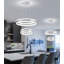 2-ring Modern Led Dimmable Chandelier Gold-130133964