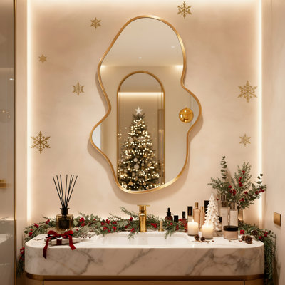 Miroir mural 35,8 po x 21,7 po