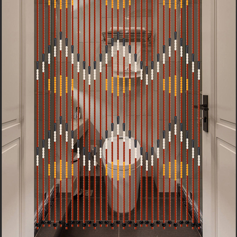 Bamboo Semi Sheer Door Curtain