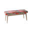 Banc recouverts de tissu d'ameublement