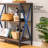 Maiocco 3-Tier Narrow Console Table with Open Shelves-364245054-380173852