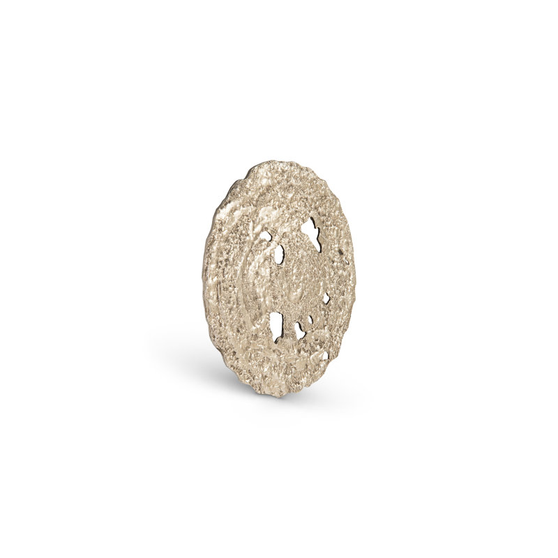 Molten Wall Décor, Silver
