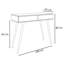 Huntland 100cm Gloss Top Console Table-1917898934-1917898933