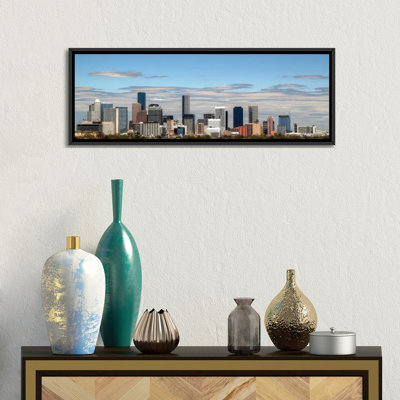 «Houston Panoramic Skyline Cityscape», reproduction de photo sur toile
