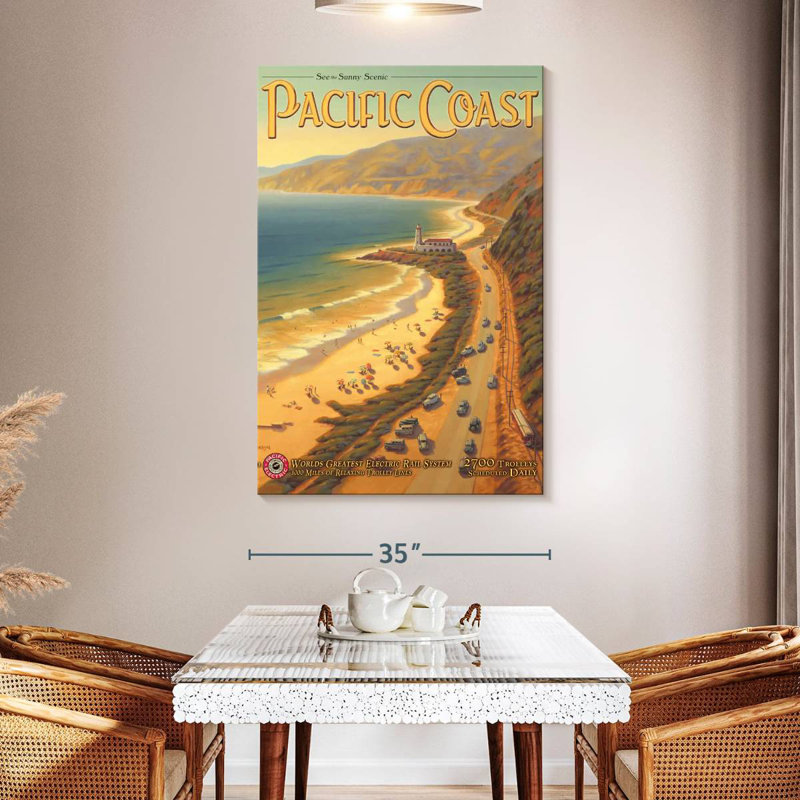 Gillard Pacific Coast, 51" H x 34" W