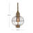 Cape Cod 13.5-in Outdoor Wall Mount Onion Lantern